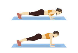 Push-ups exercise