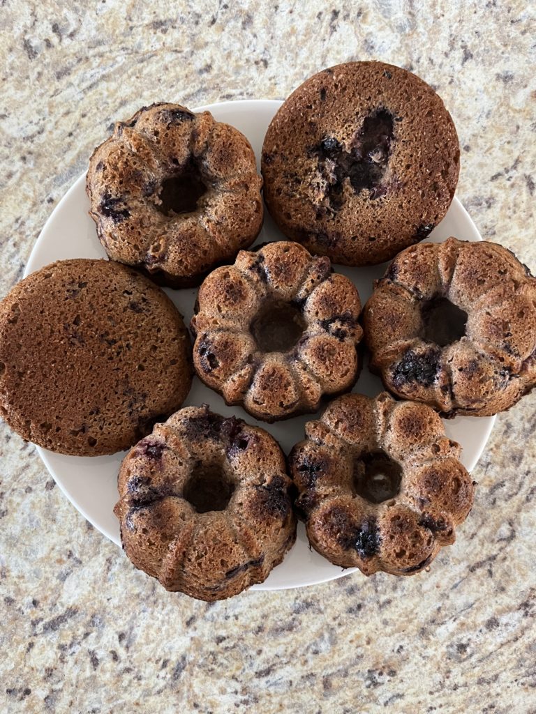 blueberry muffins