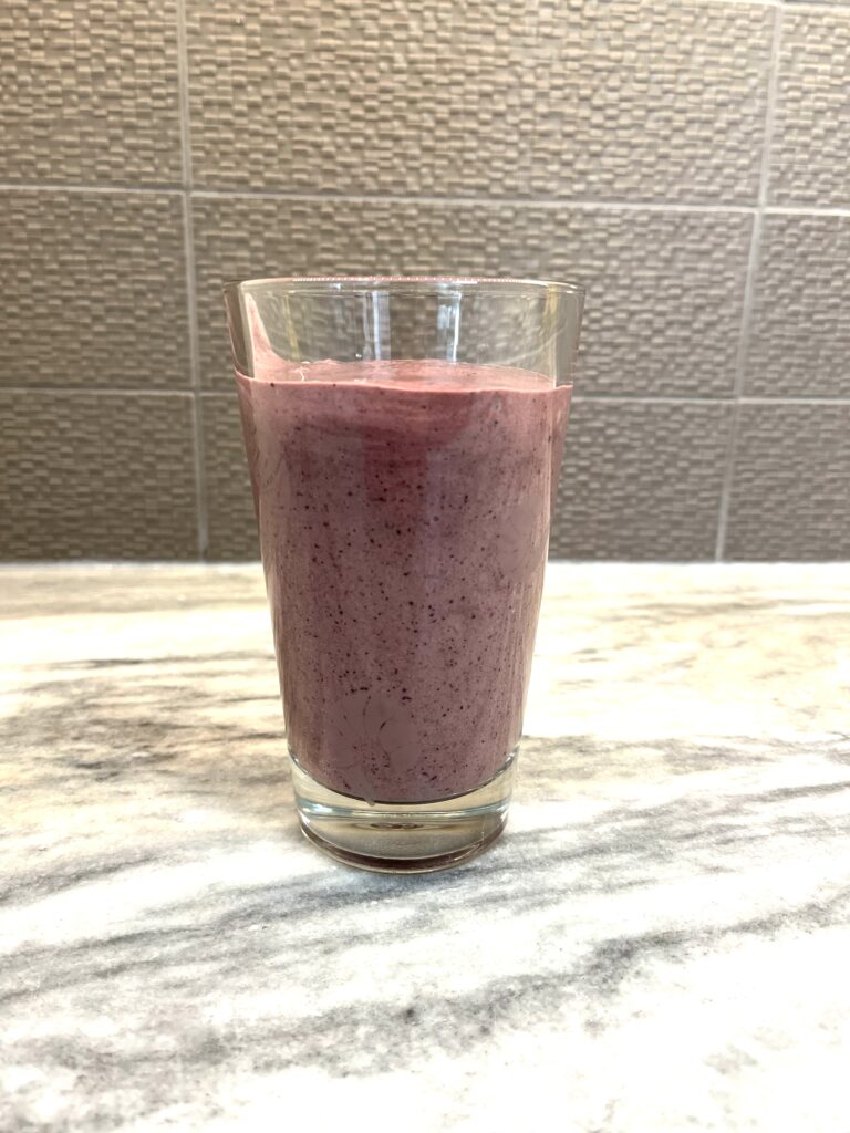 Legendary Natural Viagra Smoothie in the glass