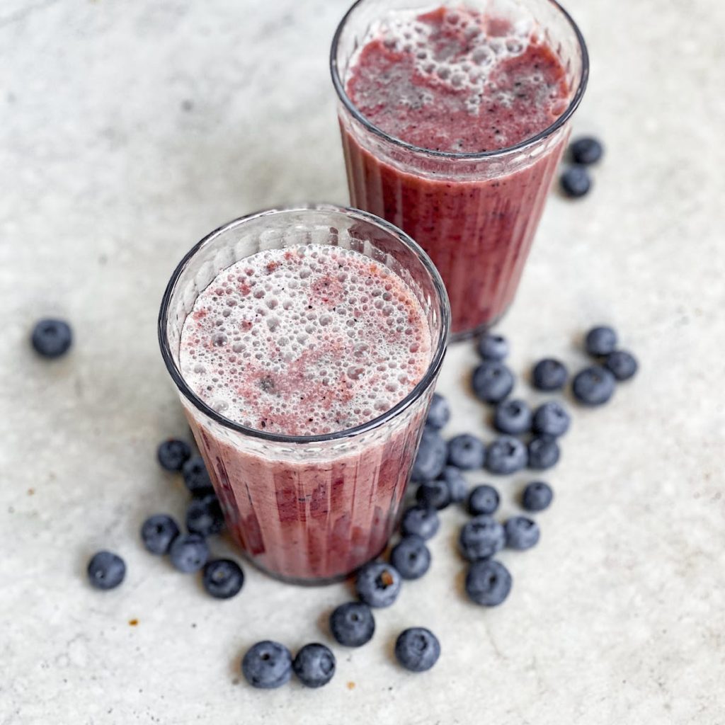 Pomegranate Blueberry Smoothie