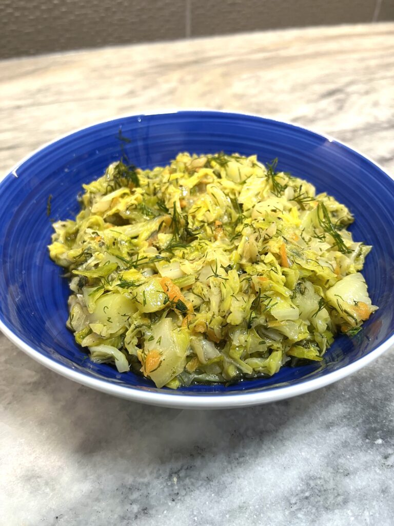 Spring Cabbage aka Młoda Kapusta Polish cuisine