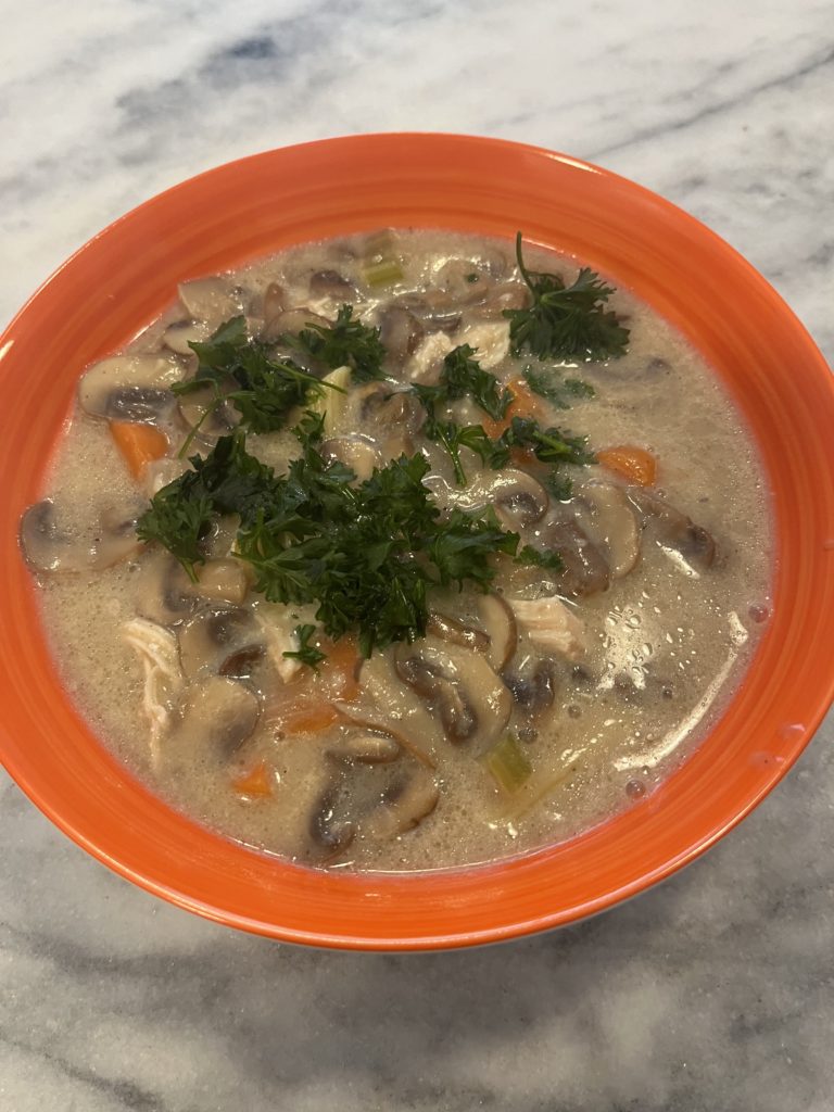 Polish mushroom soup