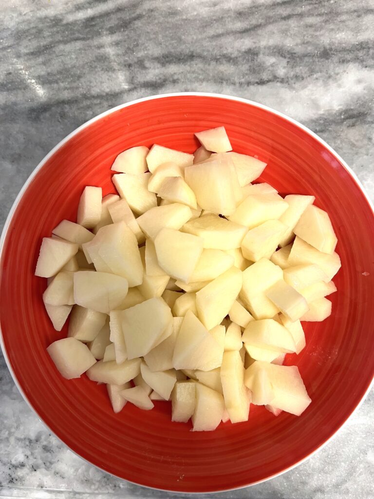 potatoes for Polish Dill Pickle Soup