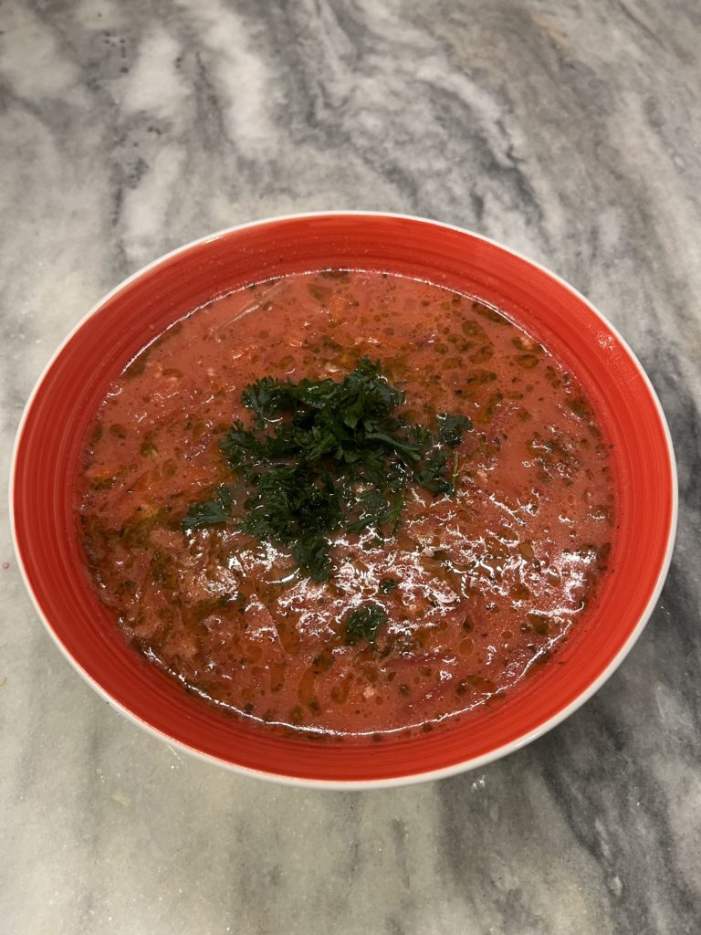 Polish Red Borscht aka Barszcz Czerwony