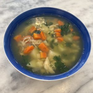 Barley soup Krupnik