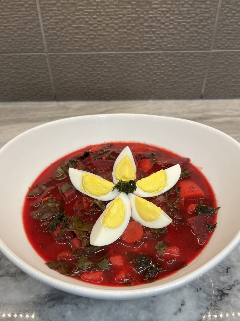 Polish Young Beets Soup aka Botwinka