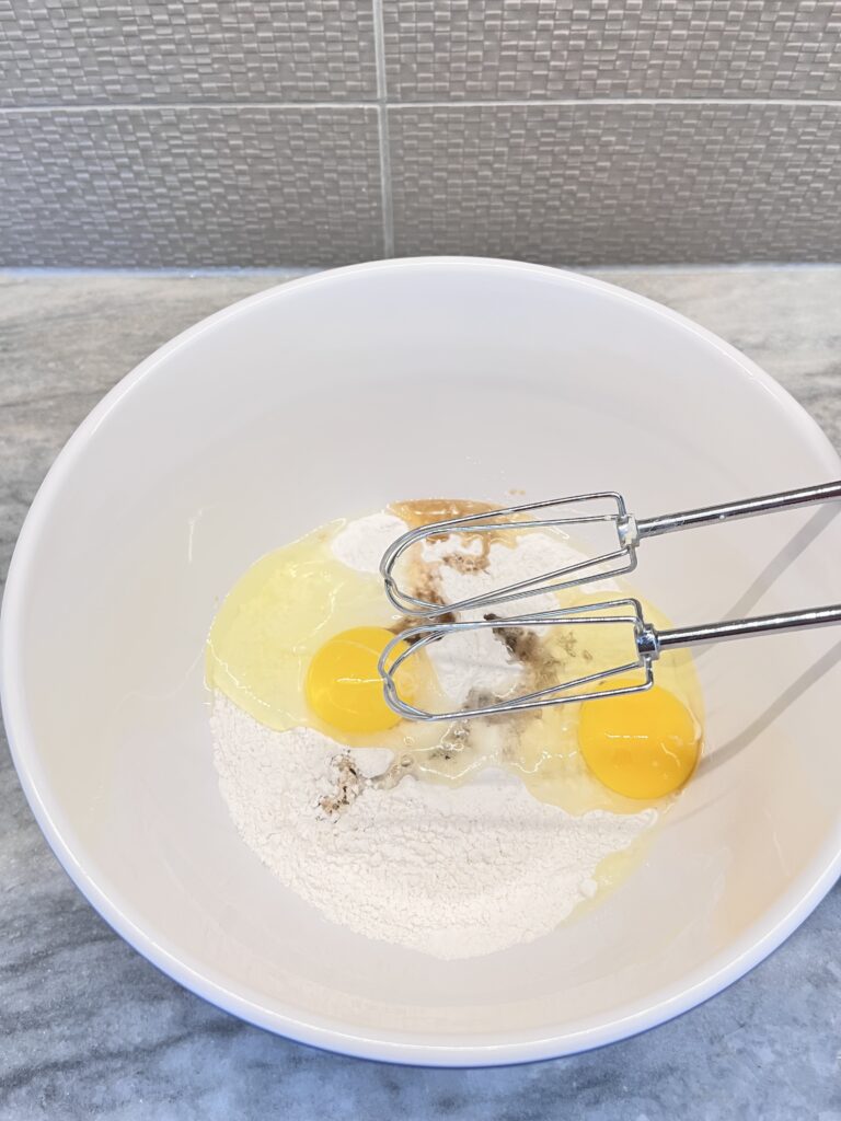 Eggs and flour