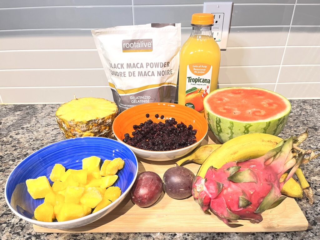 Ingredients for Everlasting Natural Viagra Smoothie