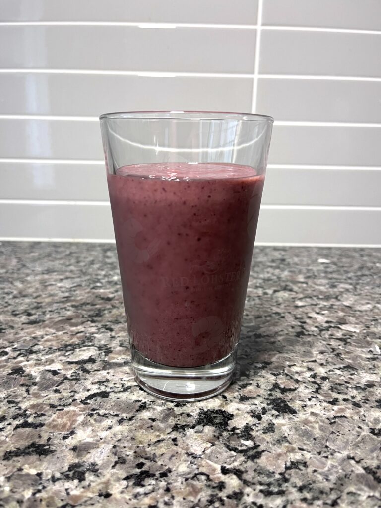 Libido Enhancer Natural Viagra Smoothie in the glass