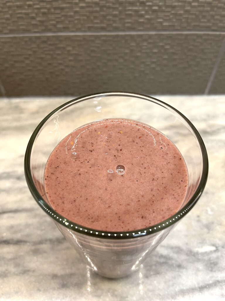 Tropical Paradise Natural Viagra Smoothie top view