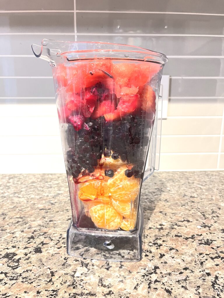 chopped fruits for Turbo Boost Natural Viagra Smoothie